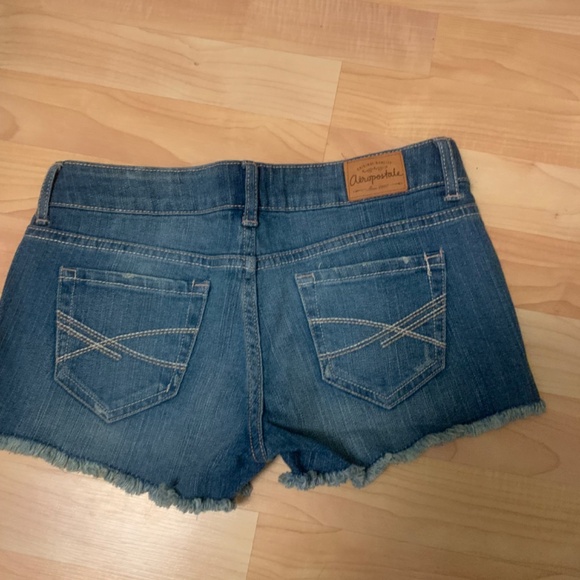 Aeropostale Jean shorts new size 0 - Picture 3 of 3